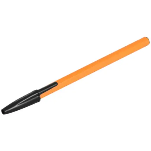 Orange Ball Point Pen Orange-Black Display